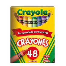 48 Crayones Crayola Estándar Redondos Delgados Escolares
