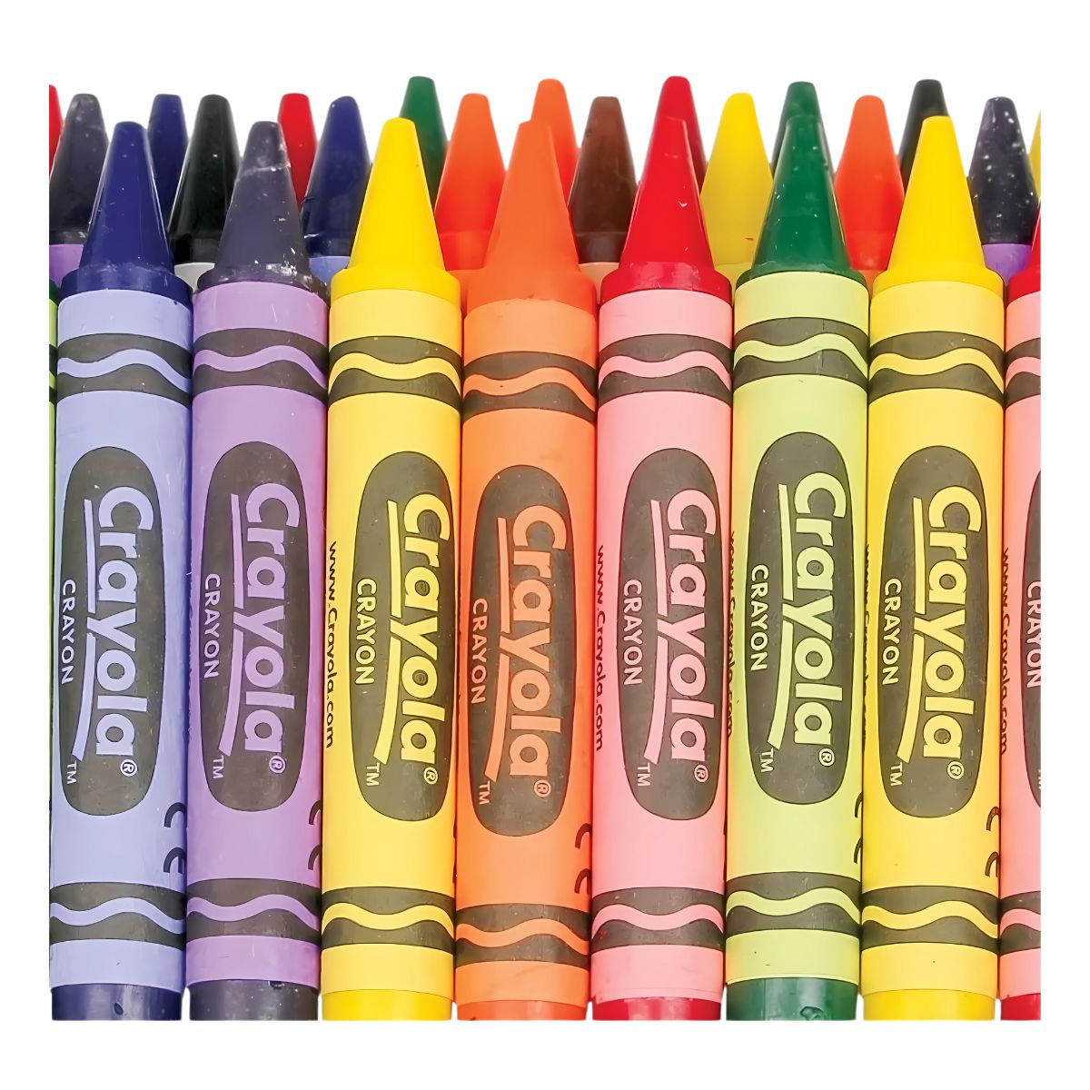 Bote 28 Crayones Jumbo Colores Escolar Redondos Crayola