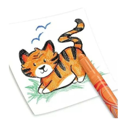 8 Mini Crayones Twistables Colores Intensos Escolar Crayola