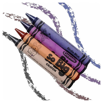 Crayones Extra Jumbo Crayola So Big Estuche Con 12 Colores