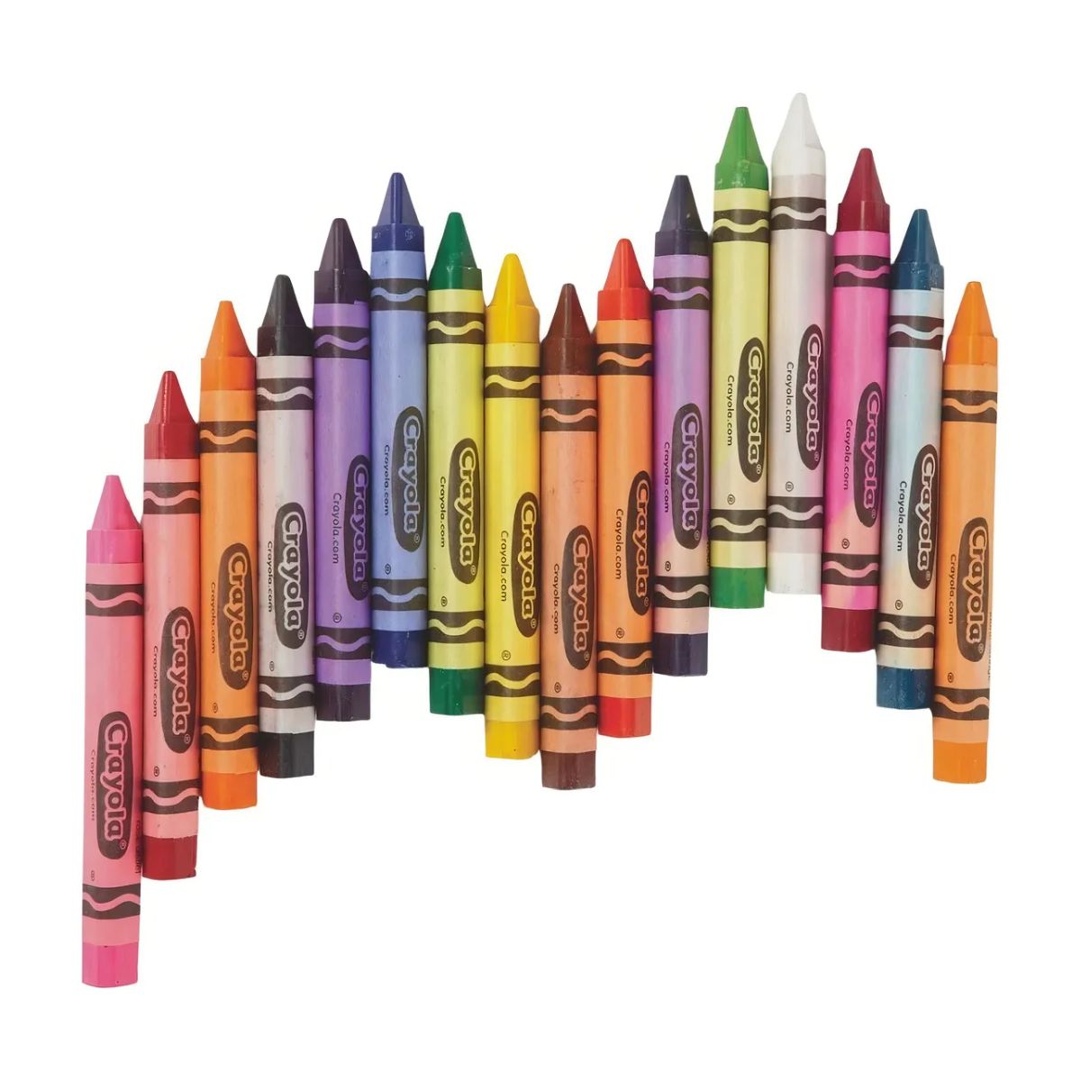 24 Crayones Triangulares Jumbo Colores Dibujo Crayola