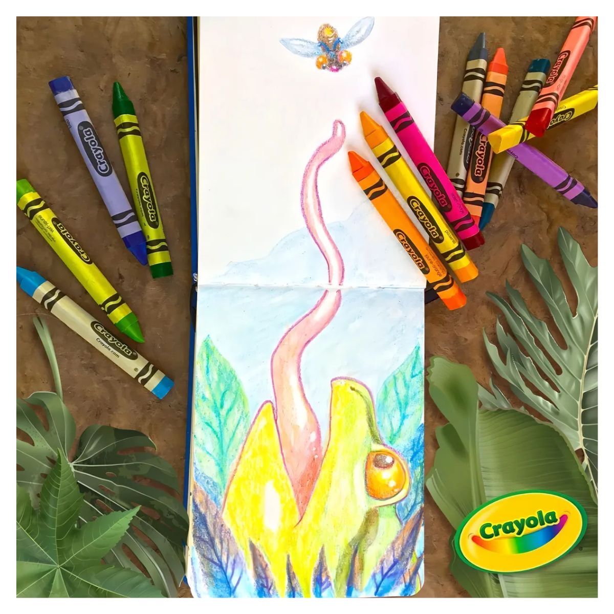 24 Crayones Triangulares Jumbo Colores Dibujo Crayola