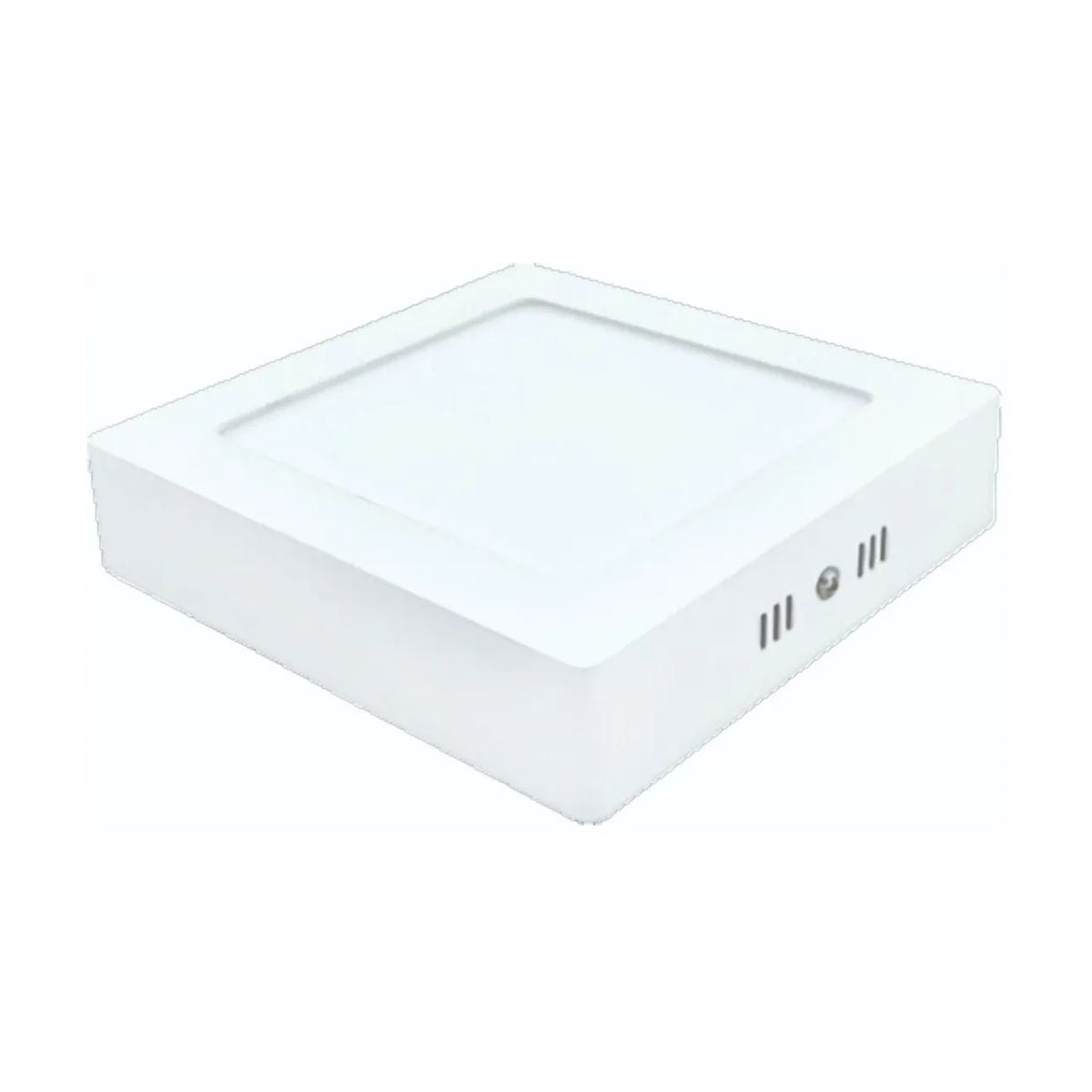 Empotrable Cuadrado Sobreponer Adir 24 W Luz Calida