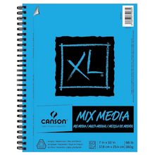 Block Sketchbook Dibujo Canson Xl Mix Media Cuaderno 18 X 25