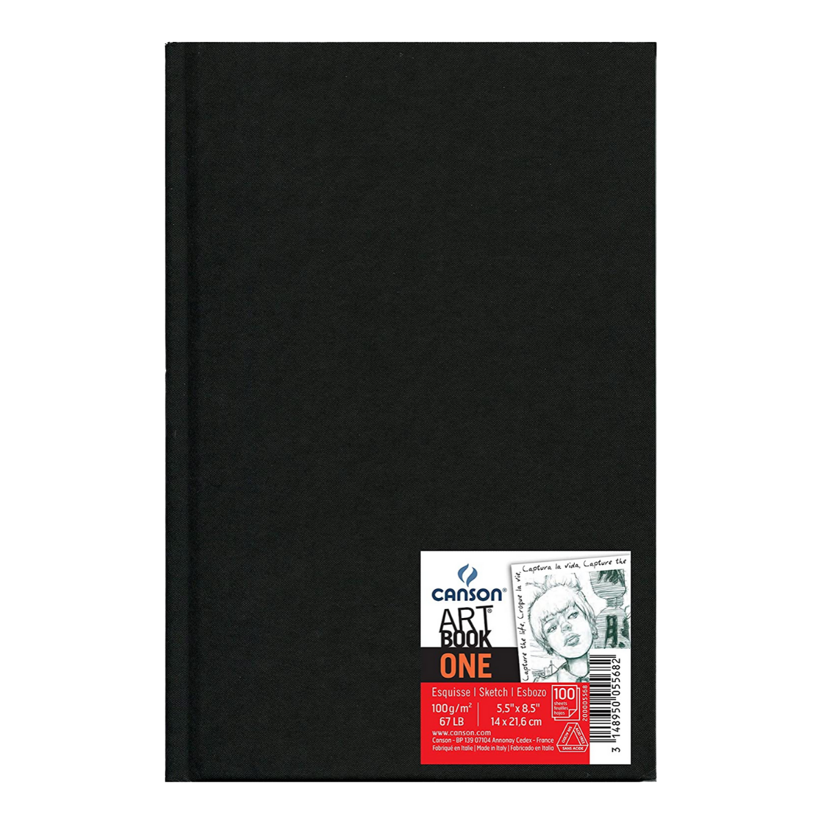 Cuaderno Canson Dibujo Art Book One Sketch 14 X 21.6 Cm 98 Hojas