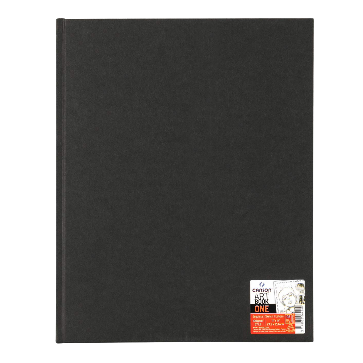 Block Bocetos Cuaderno Canson Dibujo Art Book One 27.9x35cm