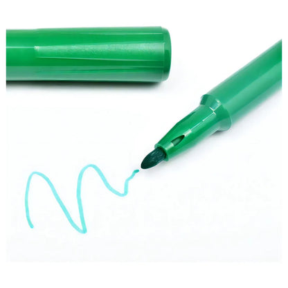 12 Plumones Escolar Punta Fina Wonder Marker Lavable Crayola