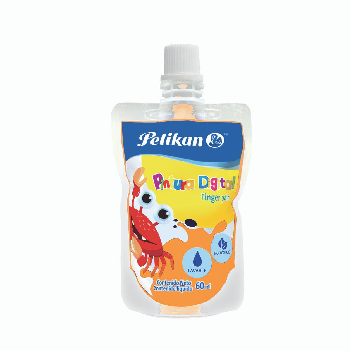 Pintura Digital Pelikan Finger Paint 60ml Elegir Color - MarchanteMX