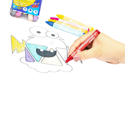 Crayones Jumbo Cera de Colores Pelikan 28 Piezas
