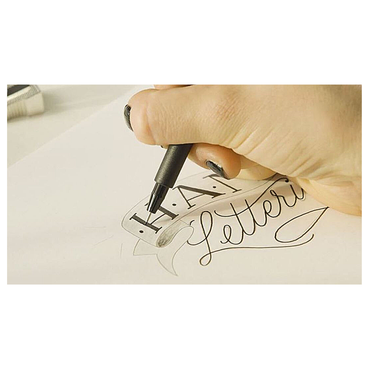 Rotuladores Negro/Rojo Faber Castell Profesionales 4 Pz - MarchanteMX