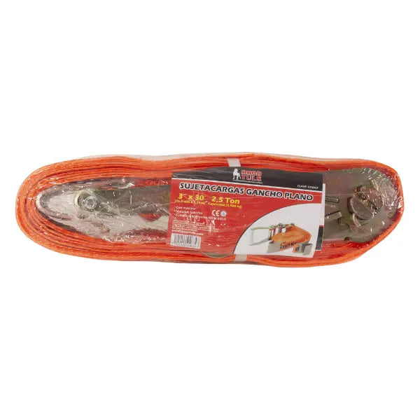 SUJETACARGA 3"X30' GANCHO PLANO 2.5T - Dogotuls - vista trasera