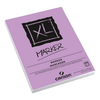 Block Dibujo Xl Marker Plumon Canson Arte Boceto 30 X 42