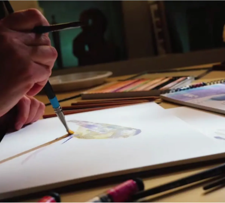 Block Papel Acuarela Canson Grano Nube Montval 29.7x42cm 12h