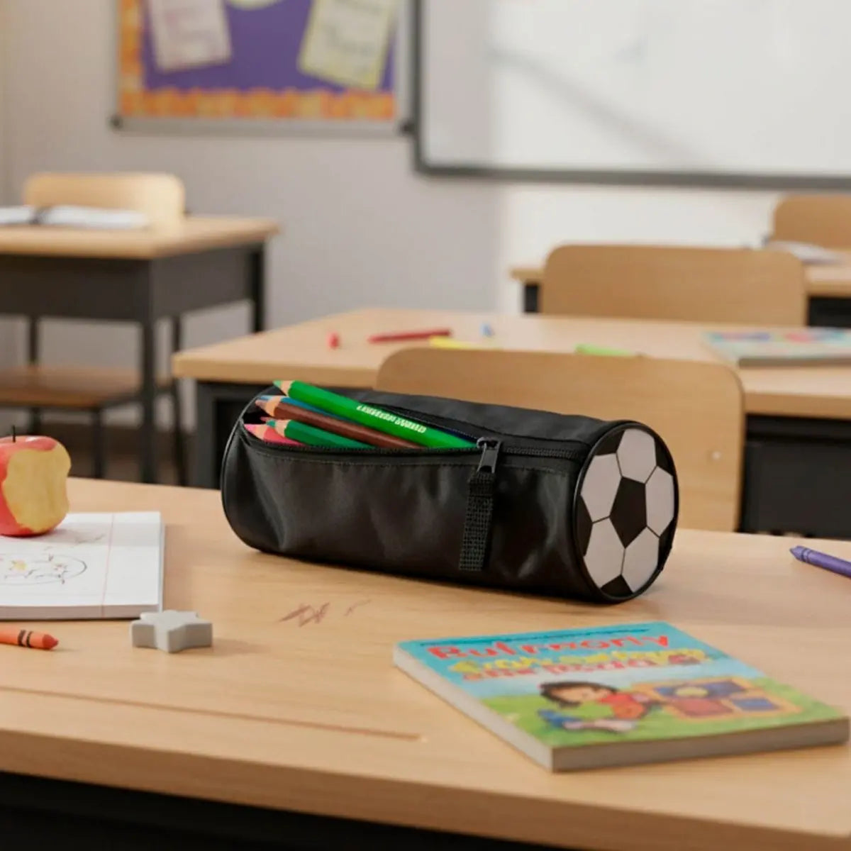 Lapicera Negra For Promotional Impresion Balon Futbol Escolar