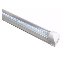 Luminaria Base Interior Aluminio Doble Línea LED COB Transparente 24 W Blanca Adir