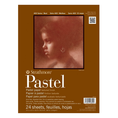Cuaderno Dibujo Strathmore Papel Pastel Surtido 24 Hojas