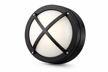 Arbotante Decorativo Redondo Lucerna Negro E27 Adir