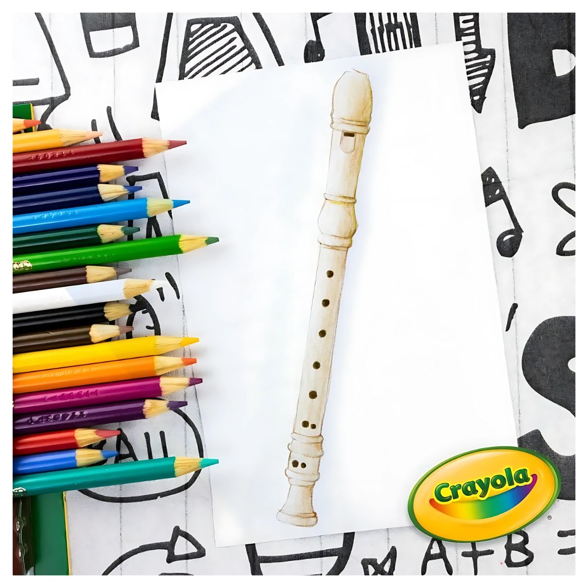 Lápices De Colores Crayola Premium Caja Con 24 Colores