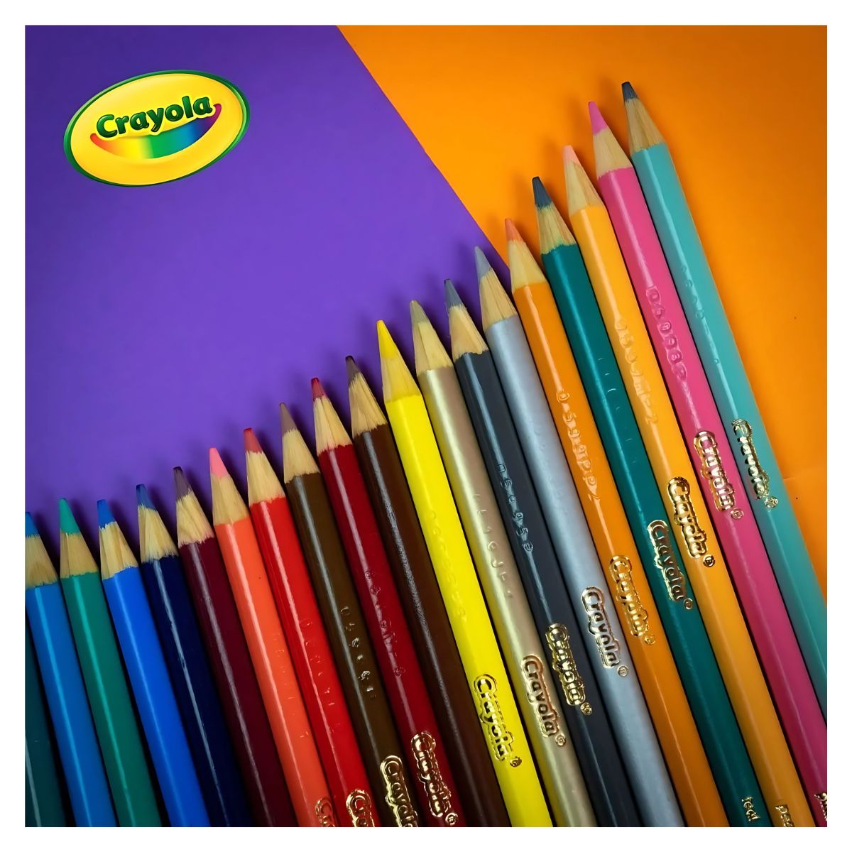 Lápices De Colores Crayola Premium Caja Con 24 Colores