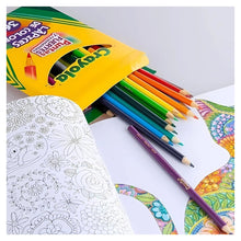 Caja 36 Lápices Colores Redondos + Sacapuntas Dibujo Crayola