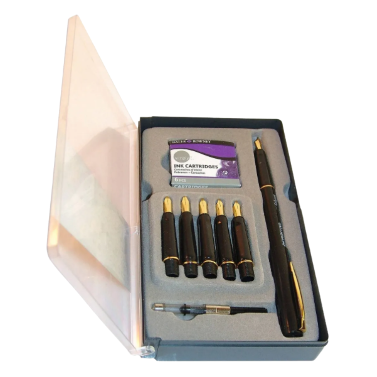 Set Plumas Caligrafía Simply Daler Rowney 14 Piezas