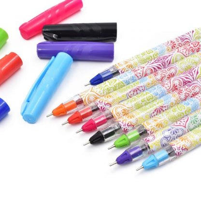 Boligrafos Lapiceros Azor Pin Point Punto Fino Edición Grekas 8 Piezas