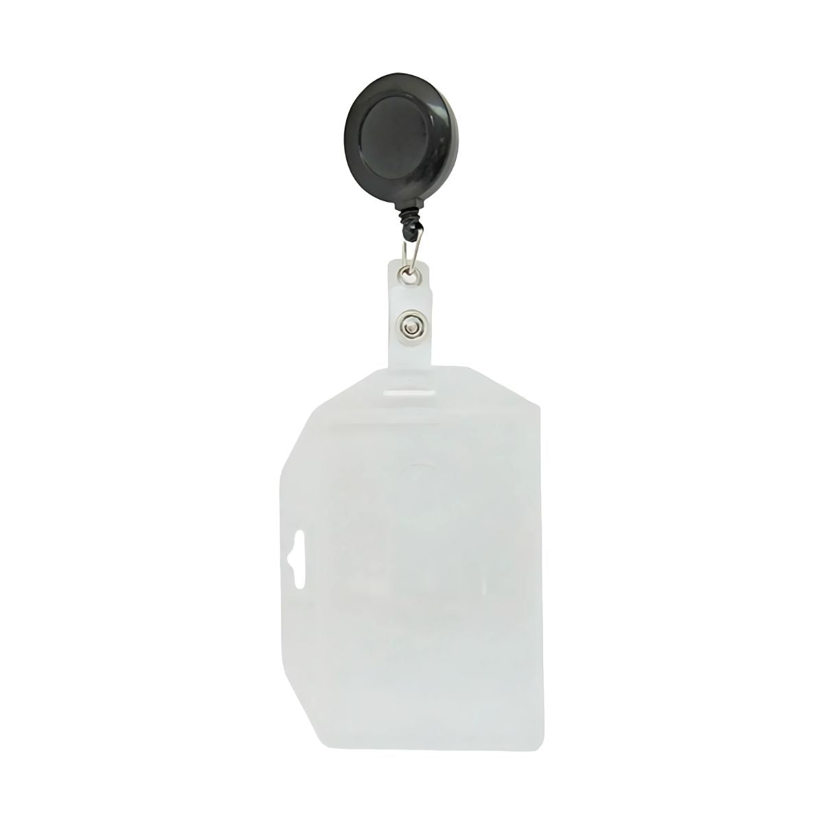 Porta Gafete Credencial Yoyo Sablon Plastico 6x9cm