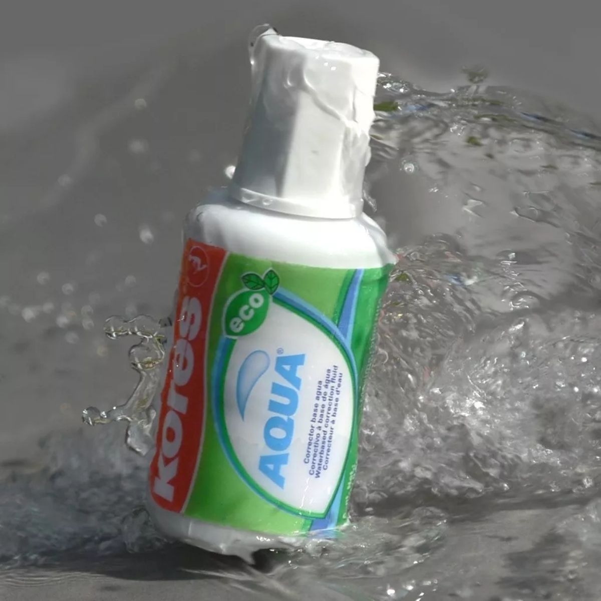 10 Correctores Liquidos Kores Aqua Ecologico Brocha 20ml C/u Kores