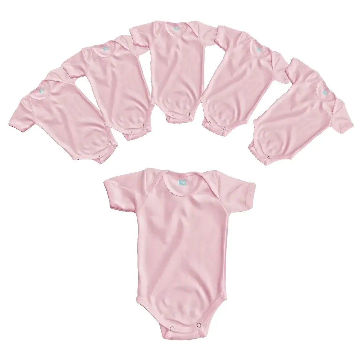 Pañalero ROSA Manga Corta Talla 24 Meses 6 PIEZAS - Ramoncito