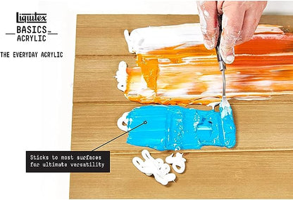 Pintura Acrílica Basics Set 12 Colores Tubo 22ml Liquitex