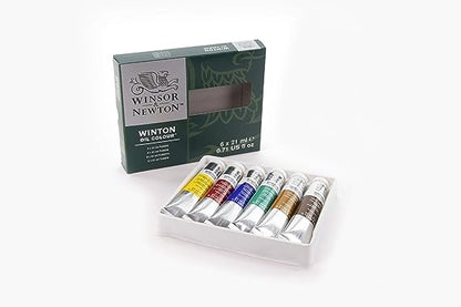Juego 6 Pinturas Al Óleo Winton 21 Ml Winsor & Newton