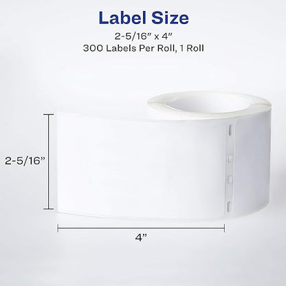 Rollo Etiquetas Térmicas Permanentes Avery 5.3 X 10.2 Cm