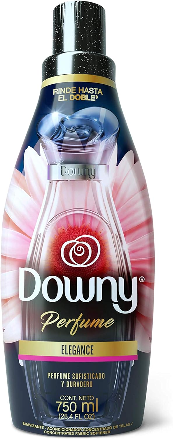 6 Pz Downy Perfume Elegance Le Suavizante De Telas 750 Ml