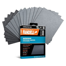 Kit 25 Lijas Agua Granos 220 / 320 / 400 Fandeli