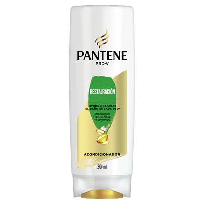 Acondicionador Pantene Restauración Pro-v 300ml Sin Parabeno - KCTS - vista lateral