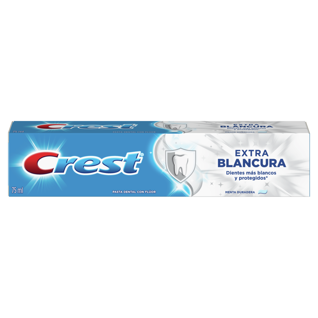 Pasta Dental Crest Extra Blancura 75ml Blanqueamiento Diente