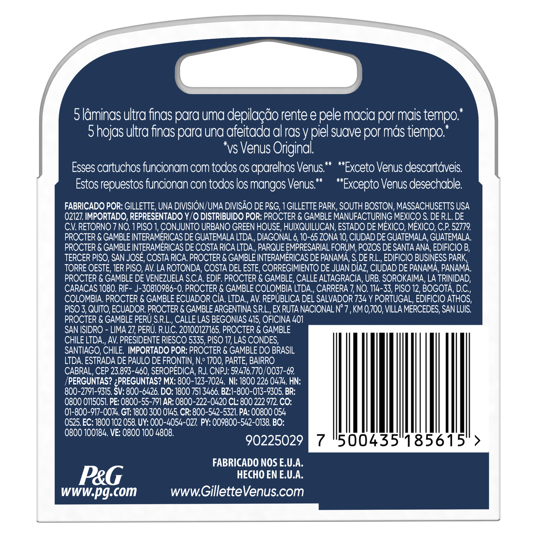 Venus Repuestos Afeitar Platinum Care 2 Unidades - Marchante MX