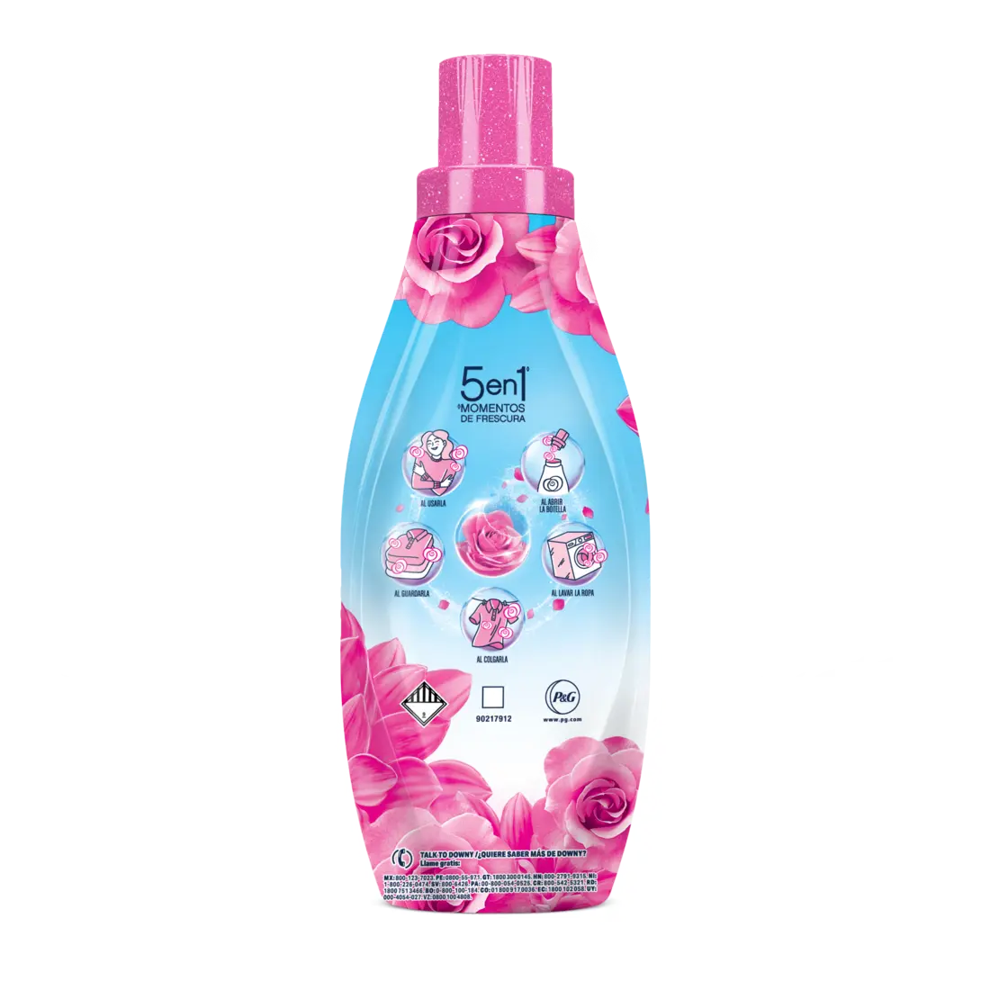 Suavizante De Telas Downy 700 Ml Aroma Floral Concentrado - roma - vista lateral
