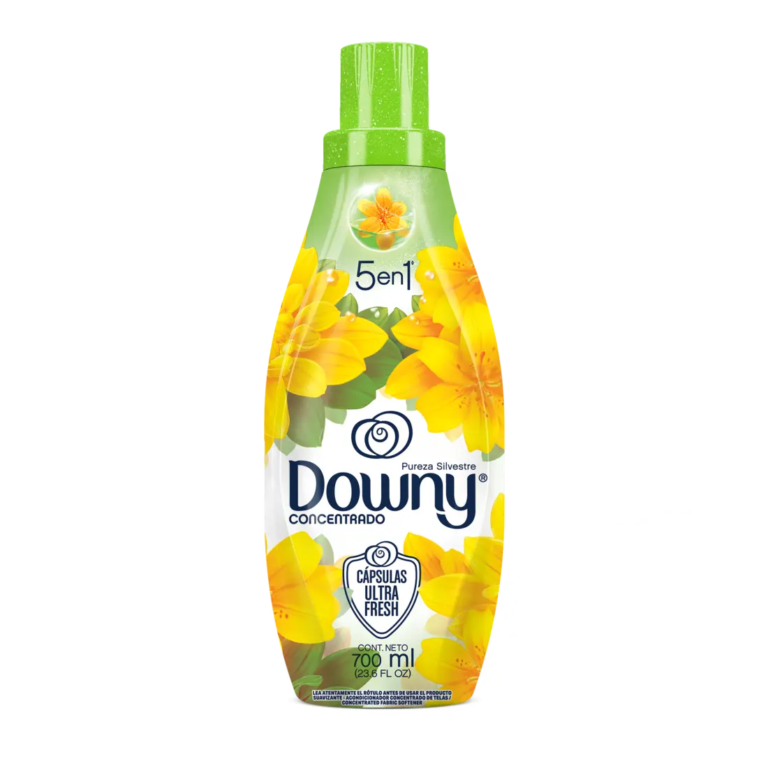 Suavizante De Telas Downy 700 Ml 5 En 1 Pureza Silvestre - KCTS - detalle