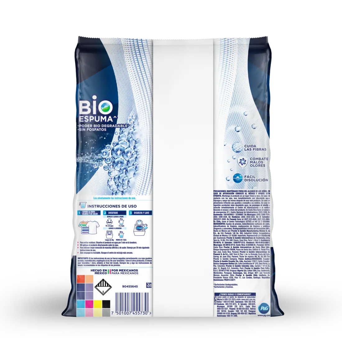 Detergente En Polvo Ariel Regular 500 Gr Ropa Aroma Original - roma