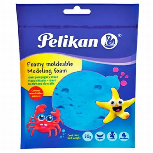 Foamy Moldeable Pelikan 50gr Elegir Color Morado - Pelikan - vista lateral