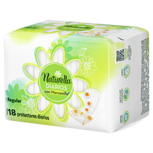 18 Protectores Diarios Regular Naturella Manzanilla