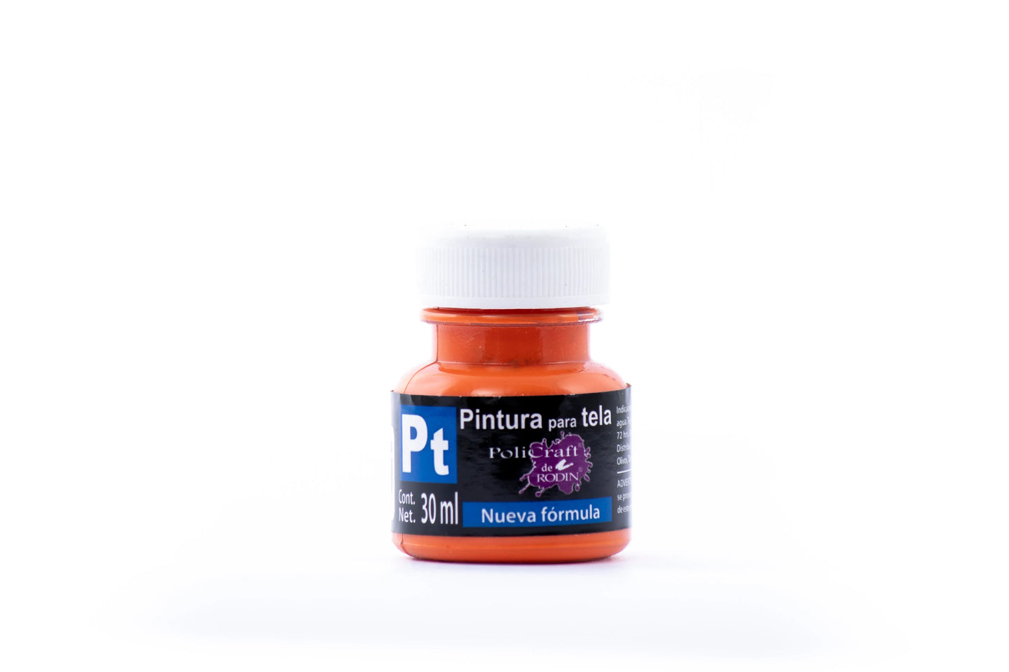 Pintura Para Tela Pt Rodin Policraft Acabado Suave 30ml - MarchanteMX