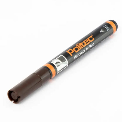 POLITEC - Marcador acrílico 2mm Elegir Color Sombra café 304 - Politec