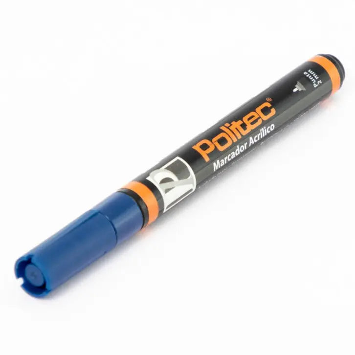 POLITEC - Marcador acrílico 2mm Elegir Color Azul ultramar 315 - politec