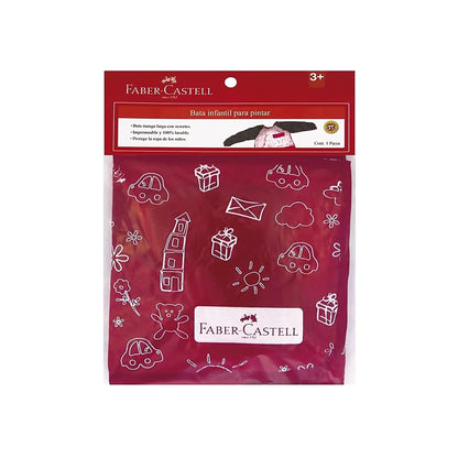 Bata Manga Larga Impermeable Faber Castell Arte Pintorcito - MarchanteMX