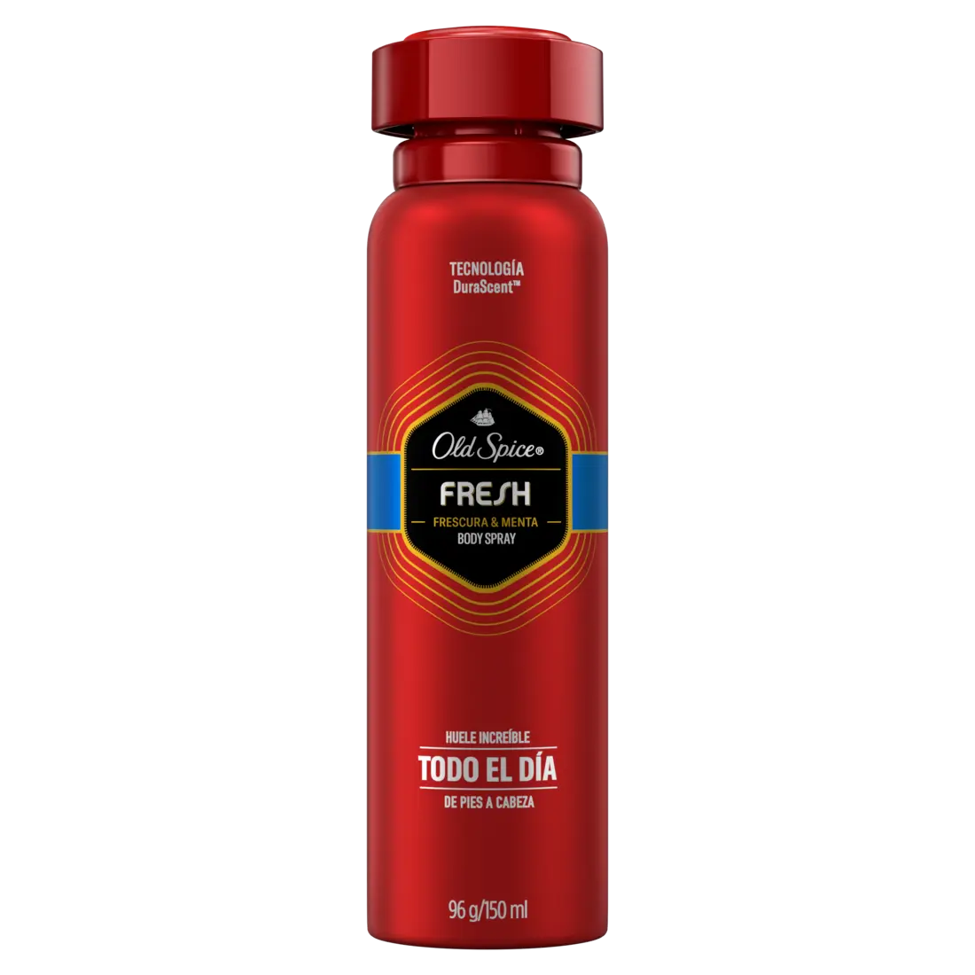 Desodorante Corporal En Spray Old Spice Fresh Fragancia 96gr - KCTS - vista lateral