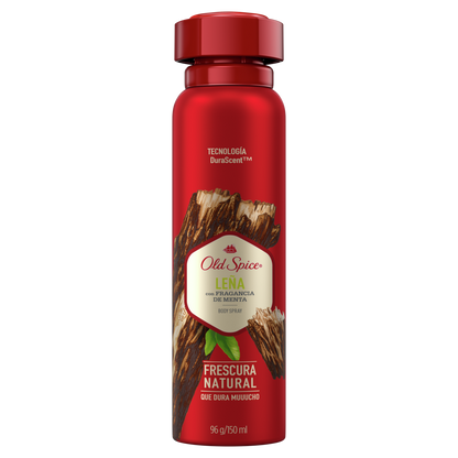 Desodorante En Aerosol Old Spice Leña 96 Gr Fragancia Menta - Marchante MX