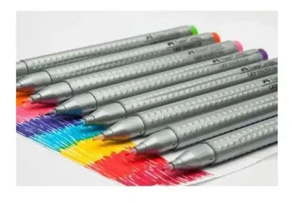 Rotuladores de Colores Faber Castell Punta Extrafino 0.4mm 20 Pz - Faber Castell - vista lateral