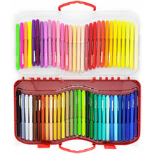 Plumones de Colores Faber Castell Fiesta Lavable 60 Pz - MarchanteMX